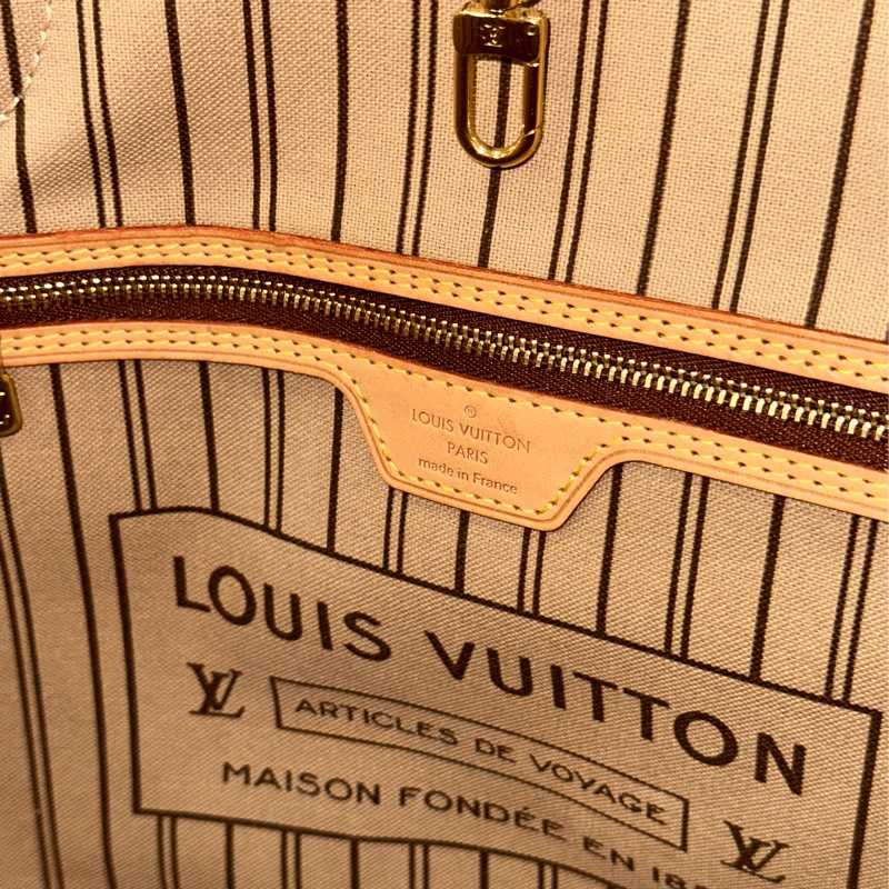 🈶購證 #全網最低 #芯片款 Lv Neverfull老花肩背托特包🈶子母袋-33