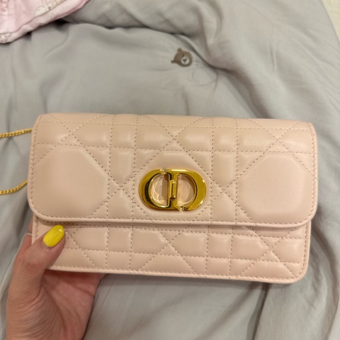 Dior-Miss Caro 附鏈帶手拿包