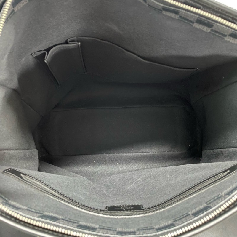 路易威登/LV 黑色棋盤格手提包肩背包  37*36*12cm N51192-5