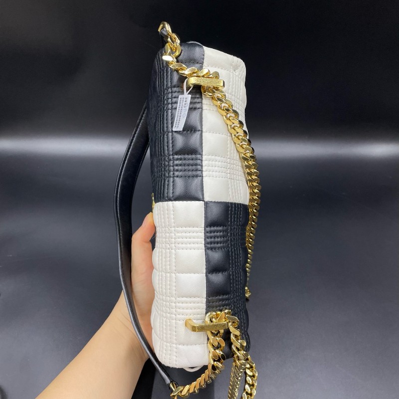Burberry黑白拼色lola 肩背包 23*13cm
80212091-5