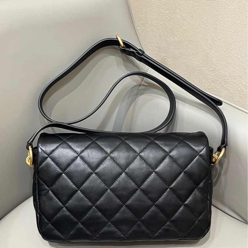 CHANEL 全新25C翻蓋羊皮CF肩背包 🖤 25年1月購入 可以送禮-1