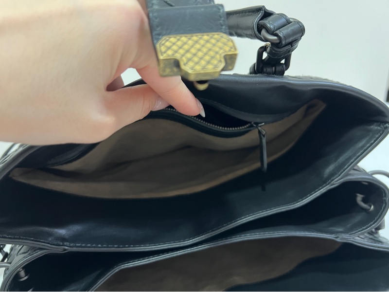 Bottega veneta Roma 羅馬包 五金全黑款式-11