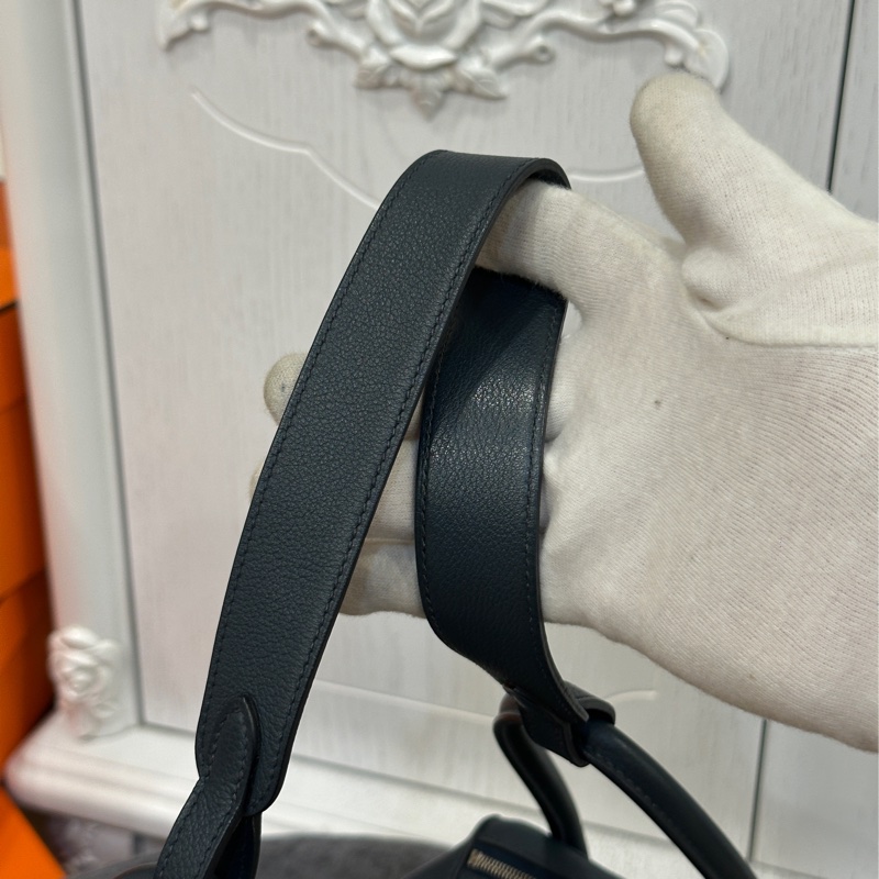 #好成色 #配件齊全 #Evercolor皮 愛馬仕Lindy26深藍🈶訂製內膽 全網最甜Lindy黃金尺寸-28