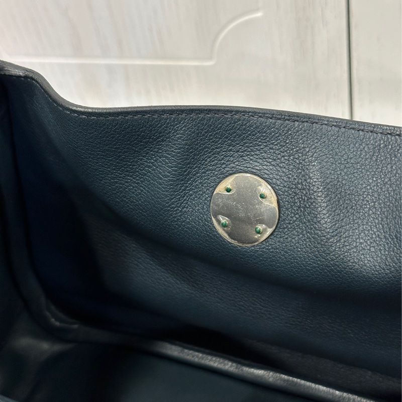 #好成色 #配件齊全 #Evercolor皮 愛馬仕Lindy26深藍🈶訂製內膽 全網最甜Lindy黃金尺寸-37