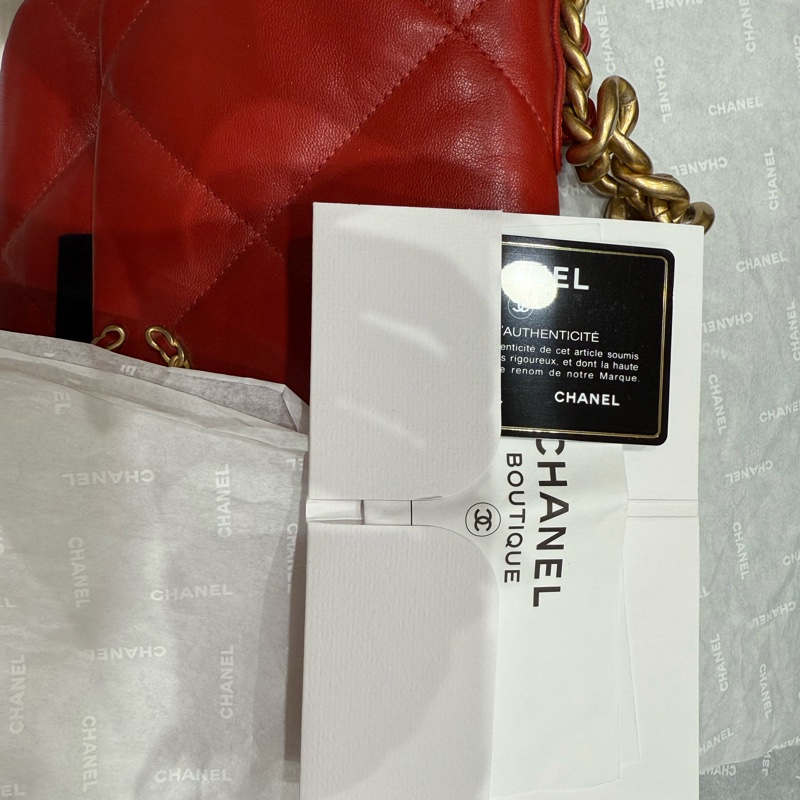 Chanel 19/ 30cm 中號口蓋包-2