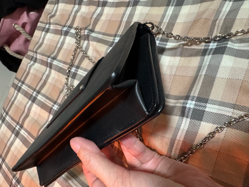 自售Louis Vuitton LV TWIST WOC 黑EPI WOC 水波紋-3