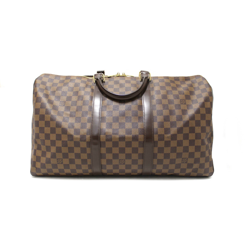 Louis Vuitton Damier Ebene Keepall 50 Travel Bag-2