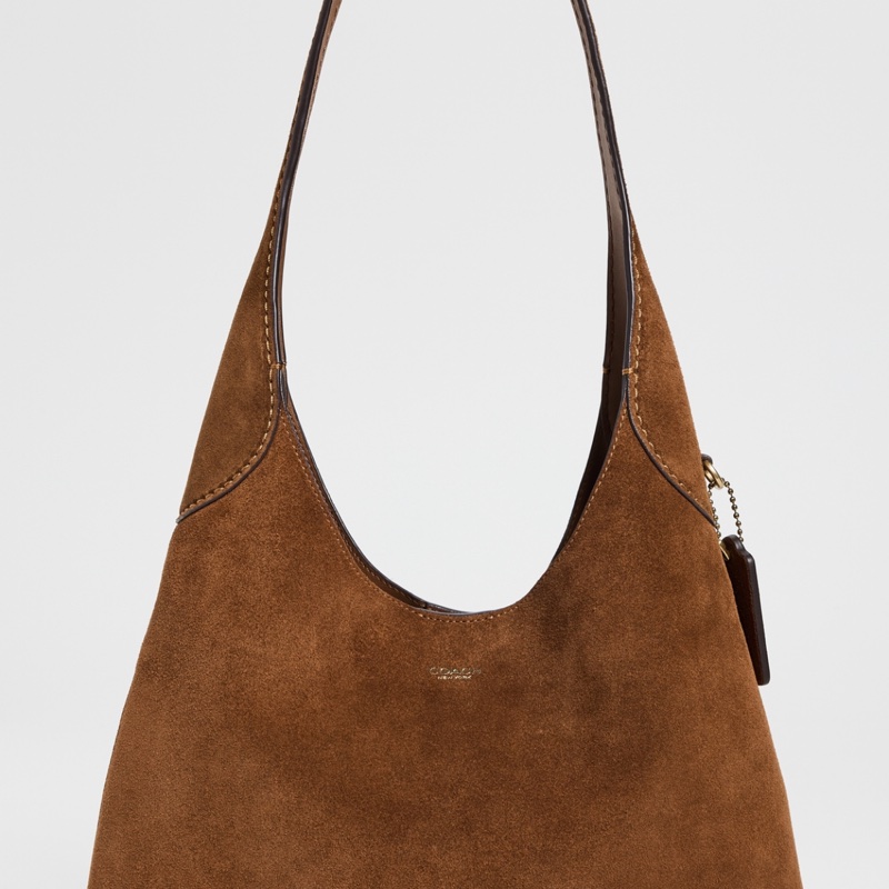 【COACH】BROOKLYN 28號單肩手袋-B4/Warm Brown(CW637)-0