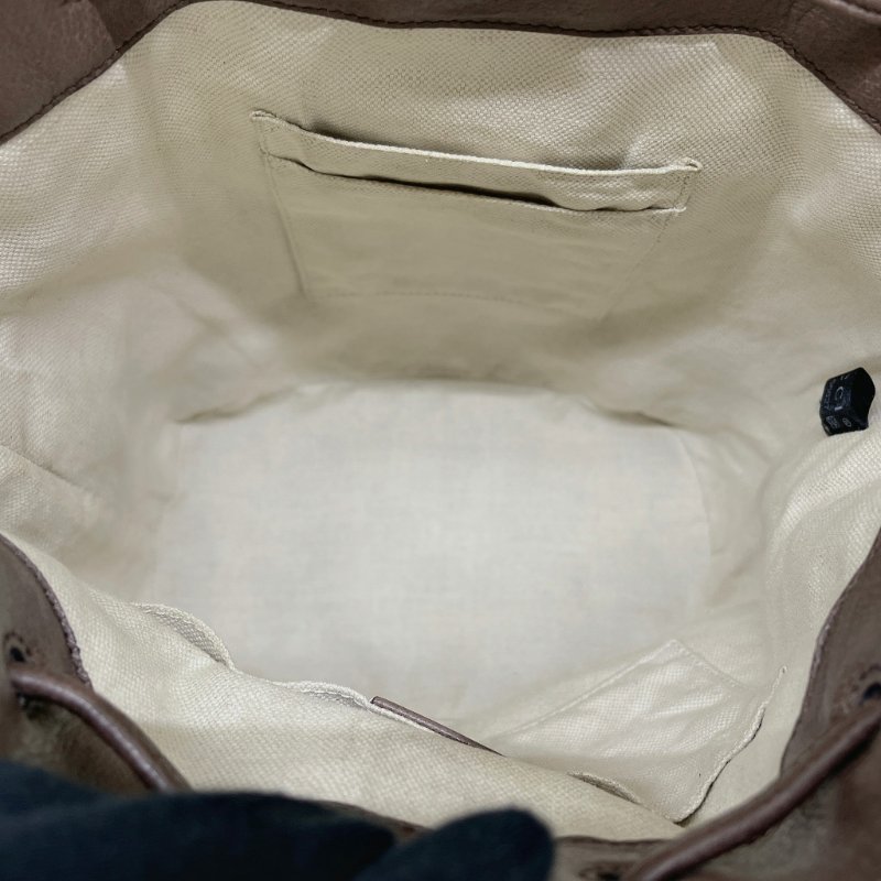 GUCCI GG Supreme束口手提後背包-3