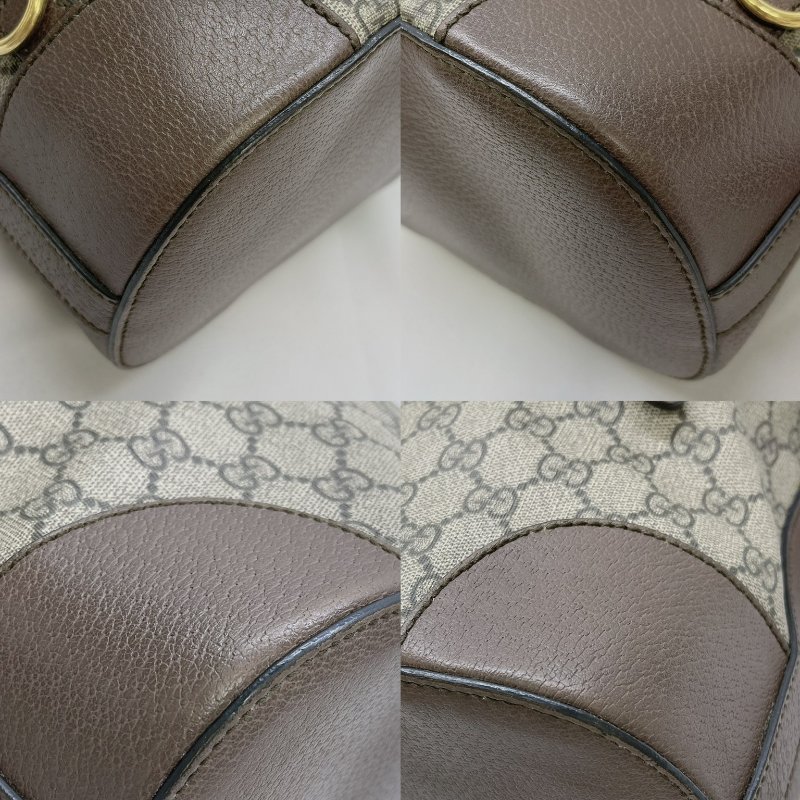 GUCCI GG Supreme束口手提後背包-8