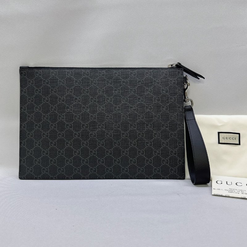 GUCCI GG Supreme帝王蛇手拿包-1