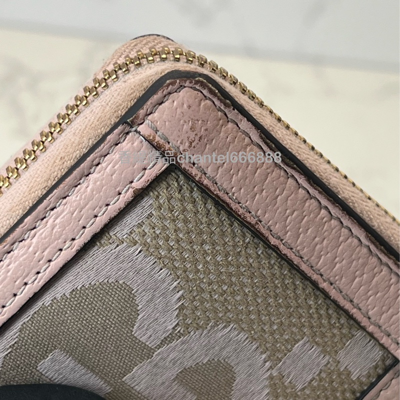 💗香緹國際精品💗 Gucci 雙G粉膚色長夾-3