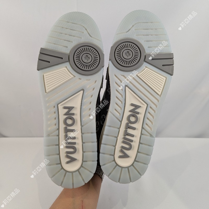 莉亞精品♡LV Trainer灰牛仔#7.5 全新閒置-5