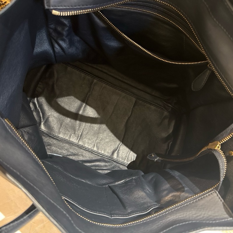 old céline luggage Medium 喜歡不一樣的人必蒐!稀有尺寸大包愛好者 絕版必收 笑臉包 囧包-4