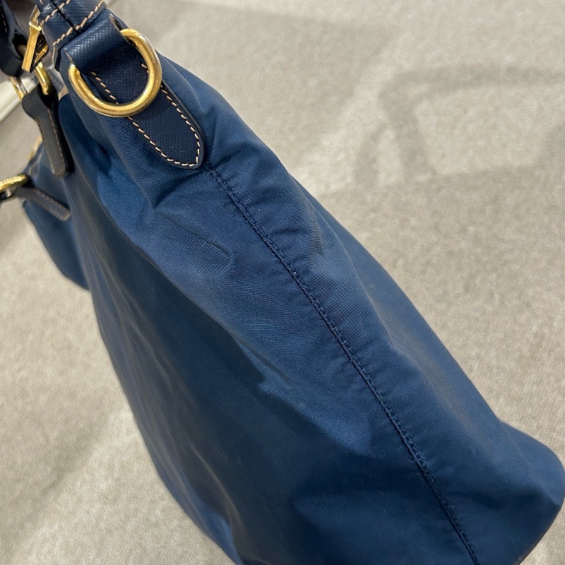 Prada 中古尼龍托特 尺寸約35*29。-4