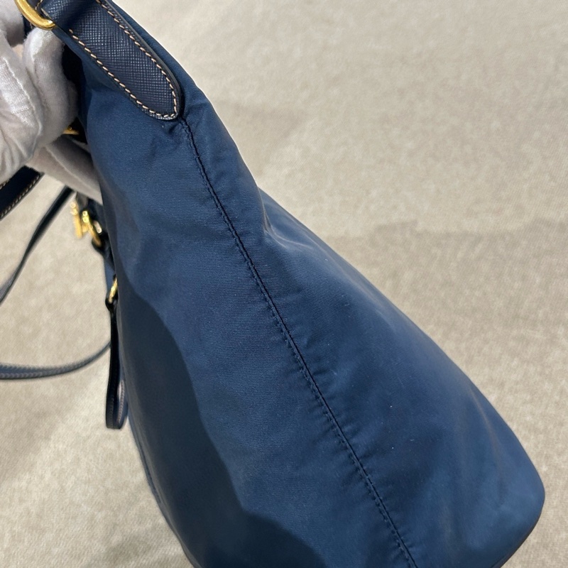 Prada 中古尼龍托特 尺寸約35*29。-6
