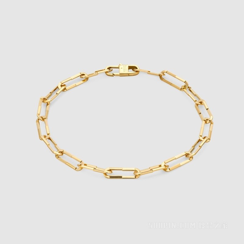 GUCCI Link to Love 18K黃金手鍊-0