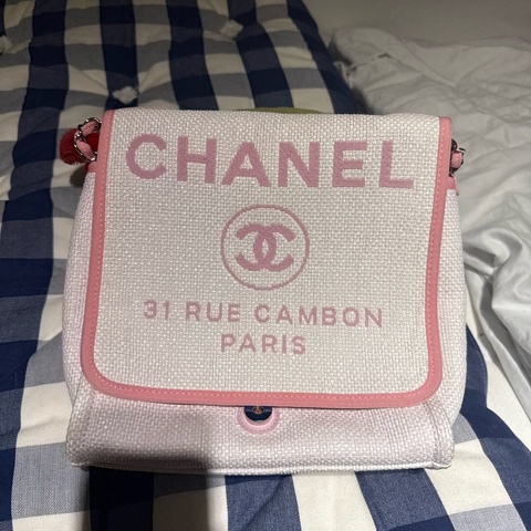 Chanel 粉紅tote bag