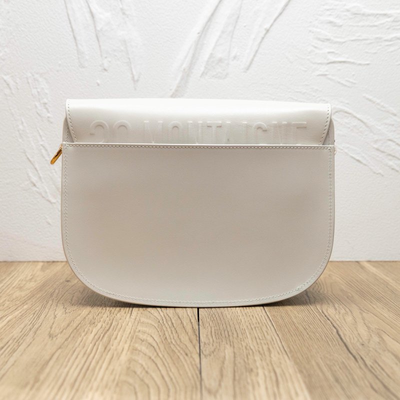 Dior Bobby 中22 白色皮革C-1