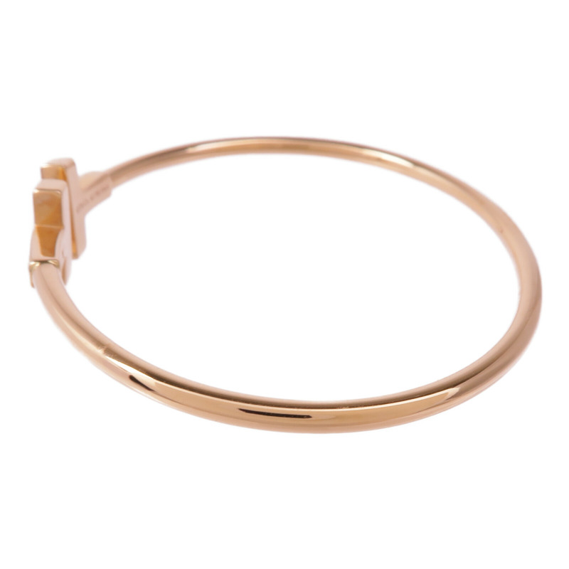 TIFFANY&CO 18K玫瑰金T Wire Diamond Bracelet鑽石手鐲-1