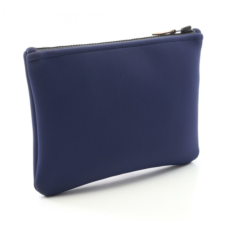 Hermes Hermès Neoban PM Purp Fiction Pouch 包,氯丁橡膠,女款,藍色-1