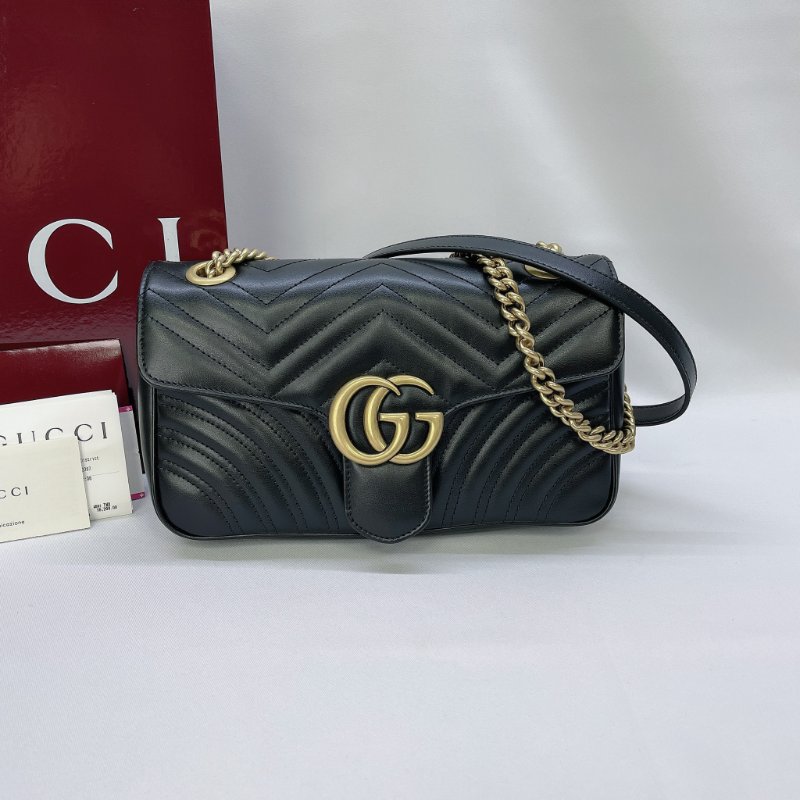 GUCCI 全新GG MARMONT小型肩背包-0