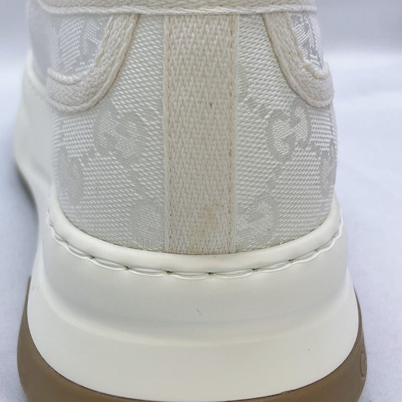 GUCCI 全新厚底帆布鞋-7