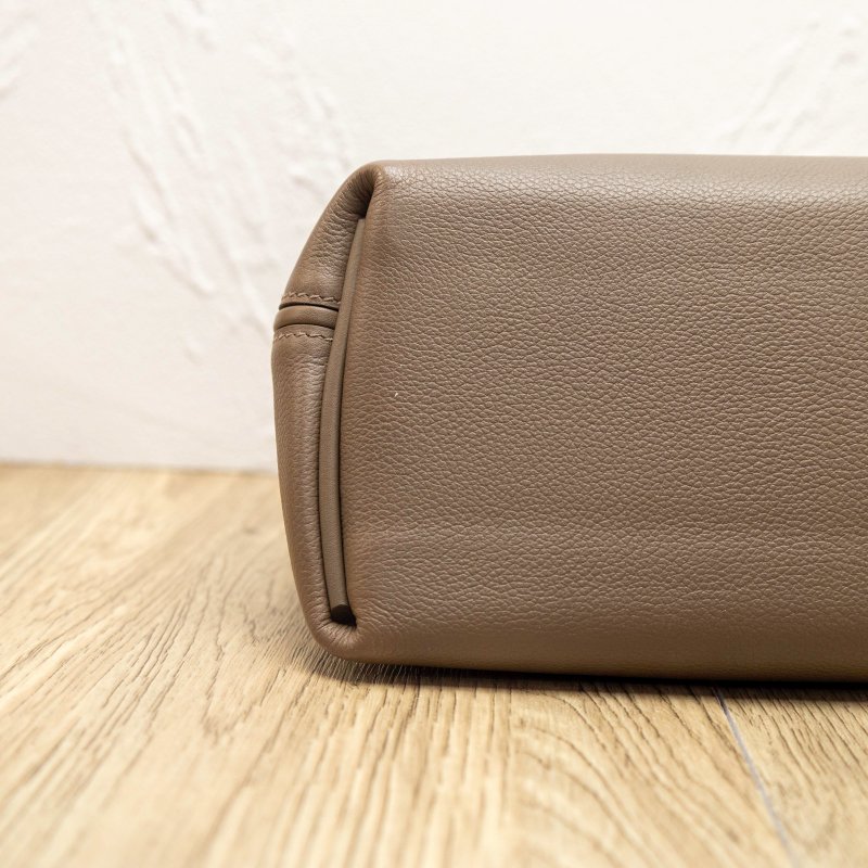 HERMES mini2424 灰色 金扣 B刻-2