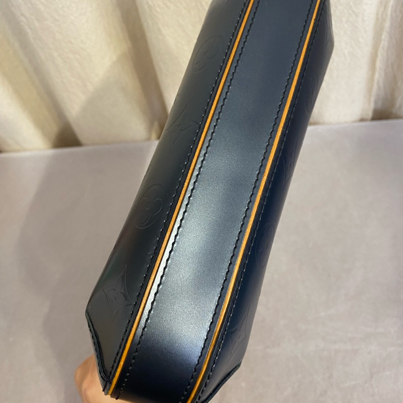 Louins Vuitton 路易威登Mat Fowler/中古手提腋下包 漆皮亞光-5