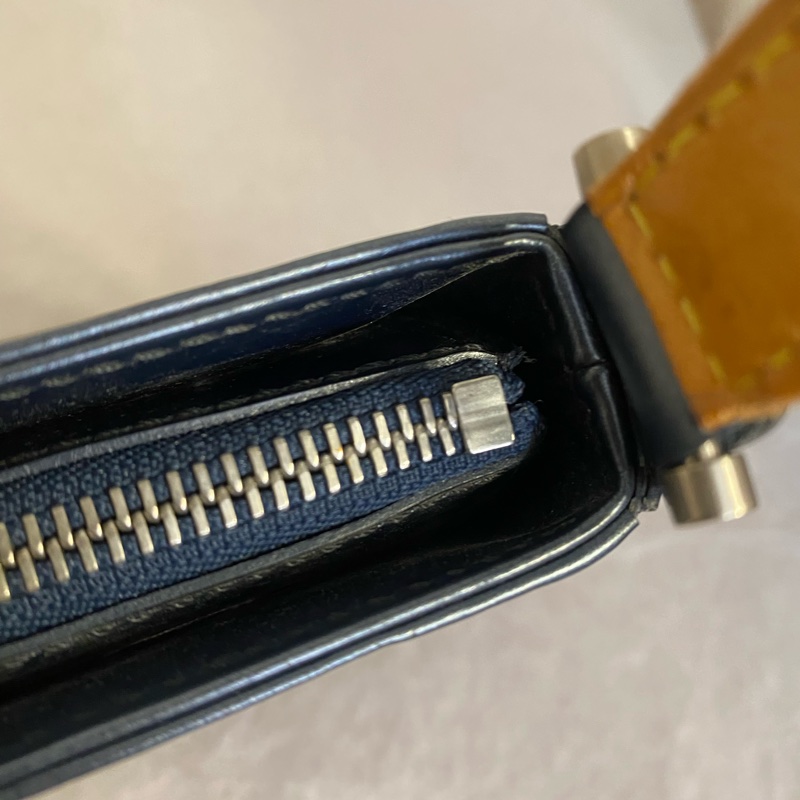 Louins Vuitton 路易威登Mat Fowler/中古手提腋下包 漆皮亞光-7