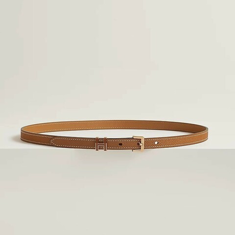 Hermes 愛馬仕 Pop H 15腰帶 金棕玫瑰金釦 官網售$ 27,200 腰圍70