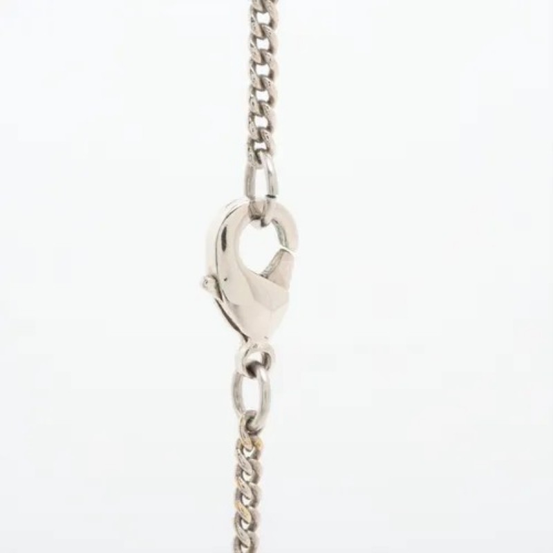 全新
LV Monogram Charms 黃銅銀色項鍊 M62485-4