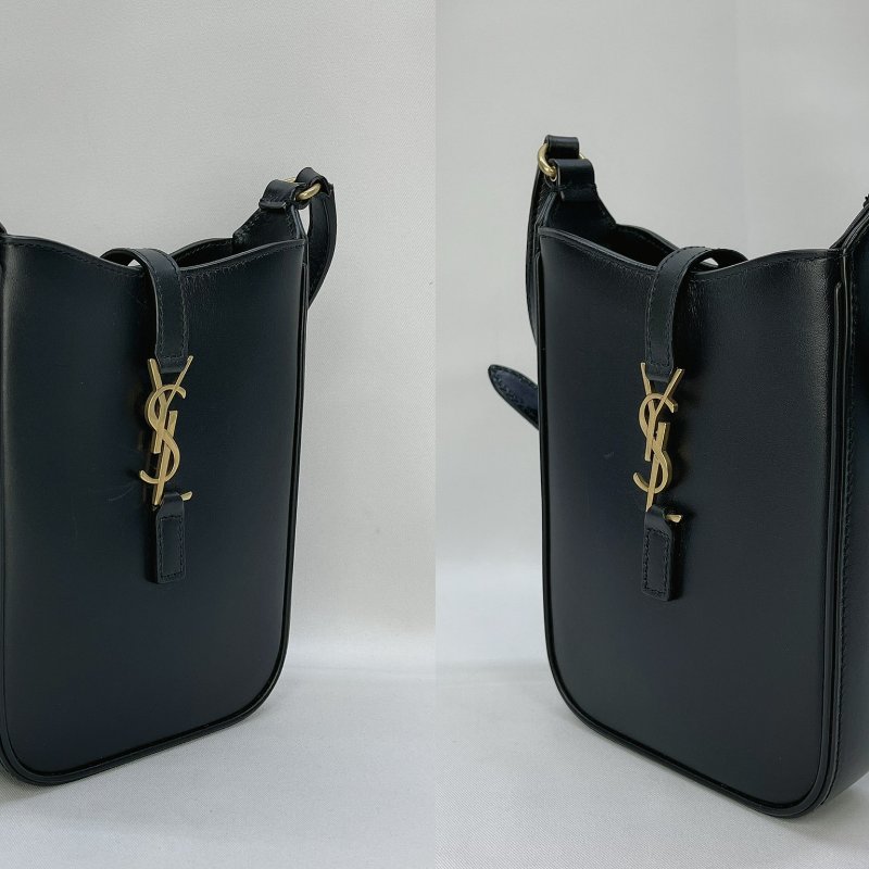 YSL LE 5A7小牛皮斜背手機包-2