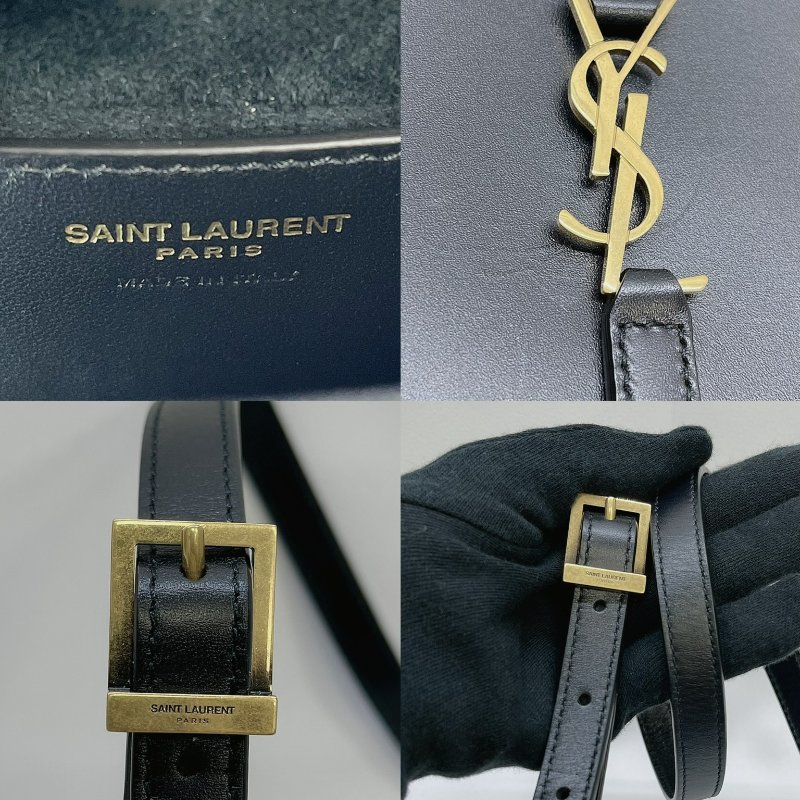 YSL LE 5A7小牛皮斜背手機包-4