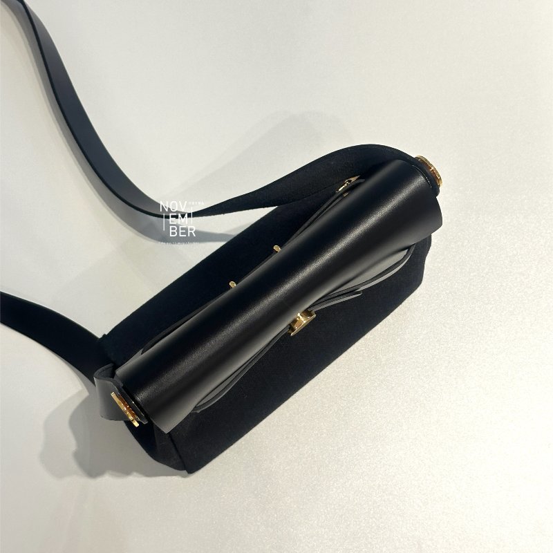 閒置新有購證🙌🏻 Hermès 愛馬仕 Mini Herbag 黑色金釦-2