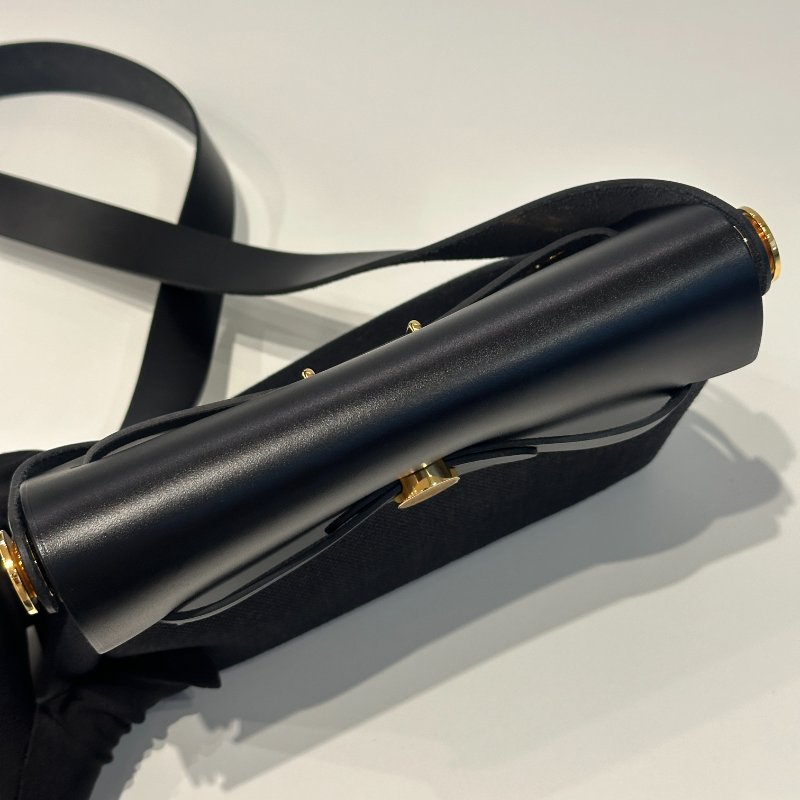 閒置新有購證🙌🏻 Hermès 愛馬仕 Mini Herbag 黑色金釦-17