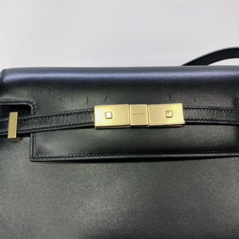 YSL MANHATTAN BOX牛皮小號肩背包-6