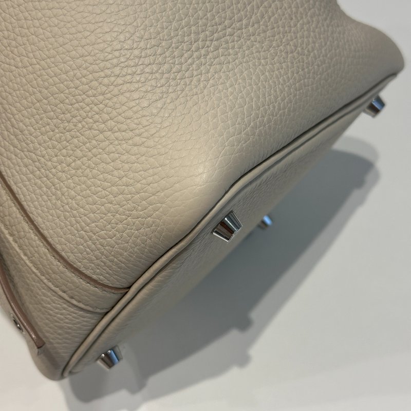 閒置新✨ Hermès 愛馬仕 Picotin18 冰川白銀釦-12