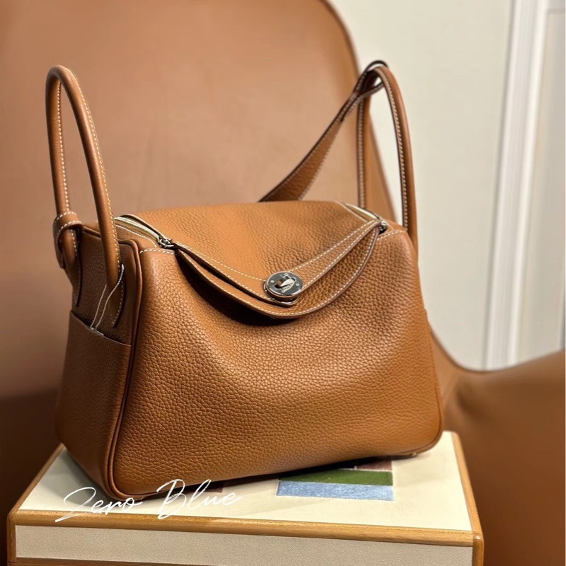Hermes Lindy26金棕銀w刻 tc皮 全新🈶肩帶膜 全配🉑送禮-2