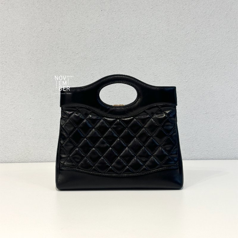 閒置新✨ 芯片款 Chanel 香奈兒 31 Bag Mini 黑金-2