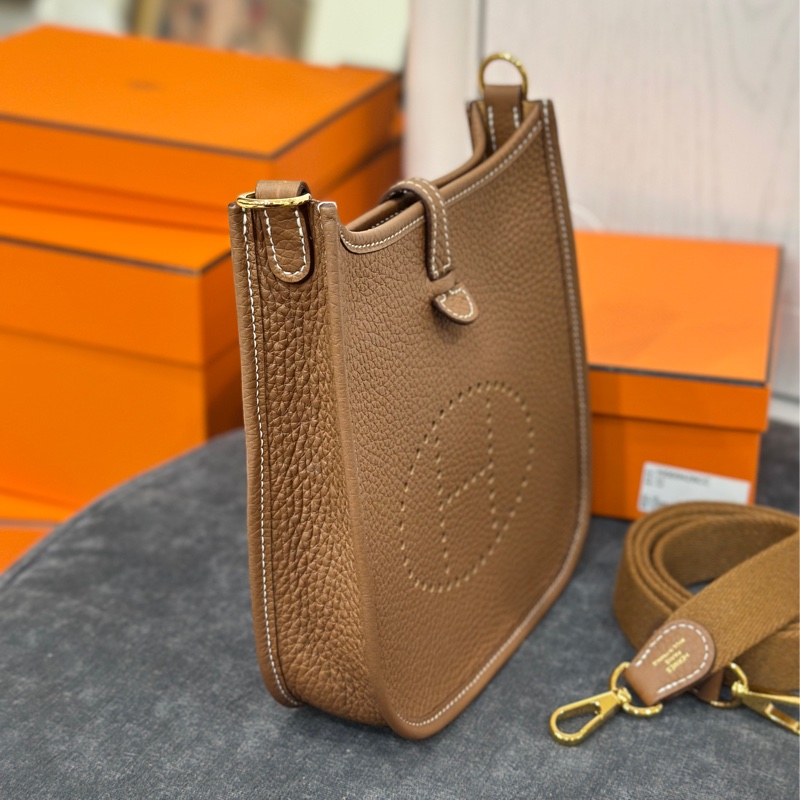 #近新閒置 #配件齊全 #🆕K刻 愛馬仕金棕金mini Evelyn-8