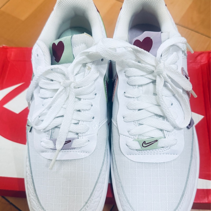 NIKE COURT VISION 情人節限定 愛心雙勾LOGO球鞋💖-0