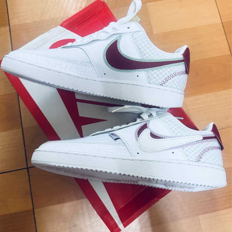 NIKE COURT VISION 情人節限定 愛心雙勾LOGO球鞋💖-1