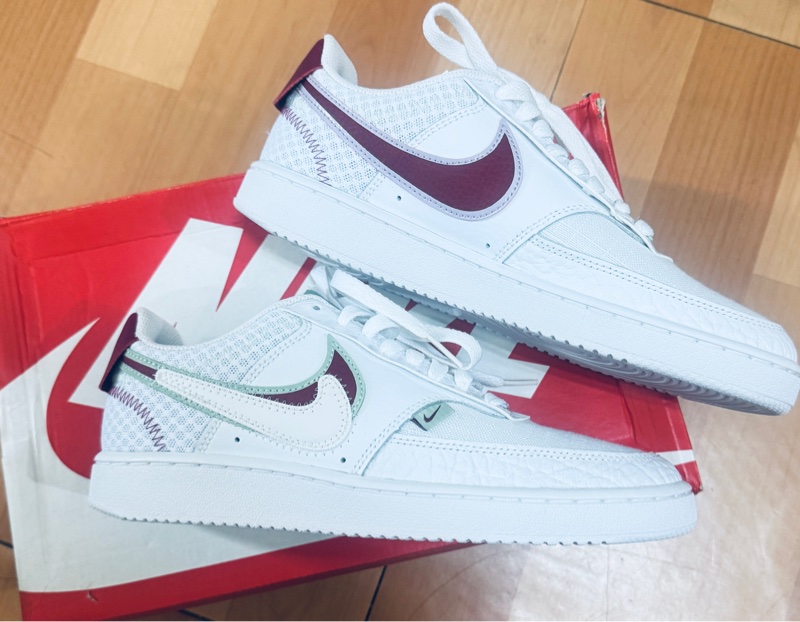 NIKE COURT VISION 情人節限定 愛心雙勾LOGO球鞋💖-2
