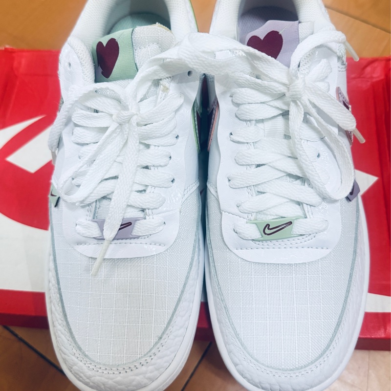 NIKE COURT VISION 情人節限定 愛心雙勾LOGO球鞋💖-9