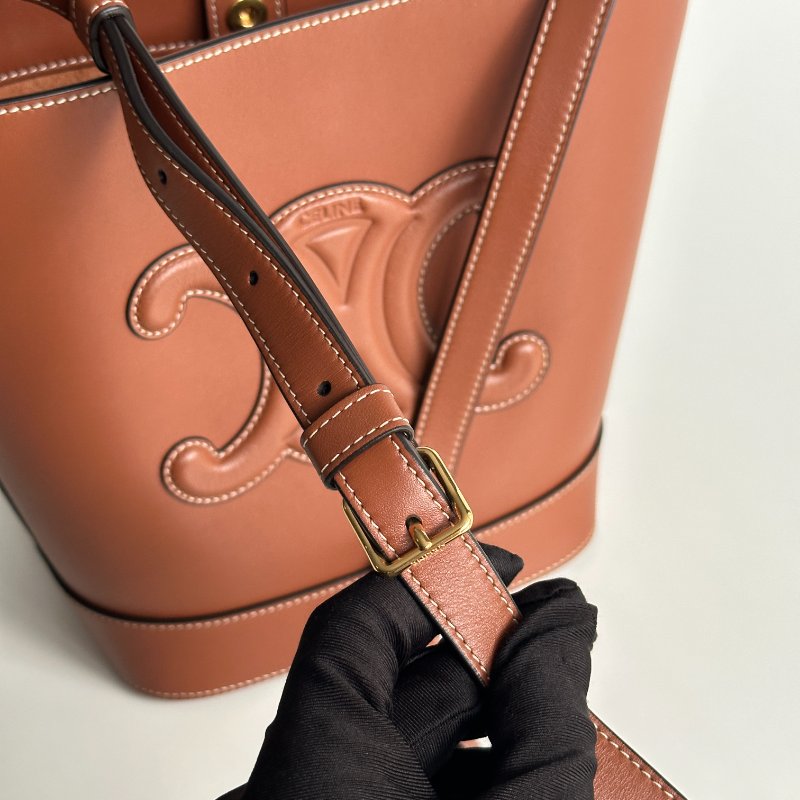 99新🆕 Celine 賽琳 焦糖色水桶 大容量-16