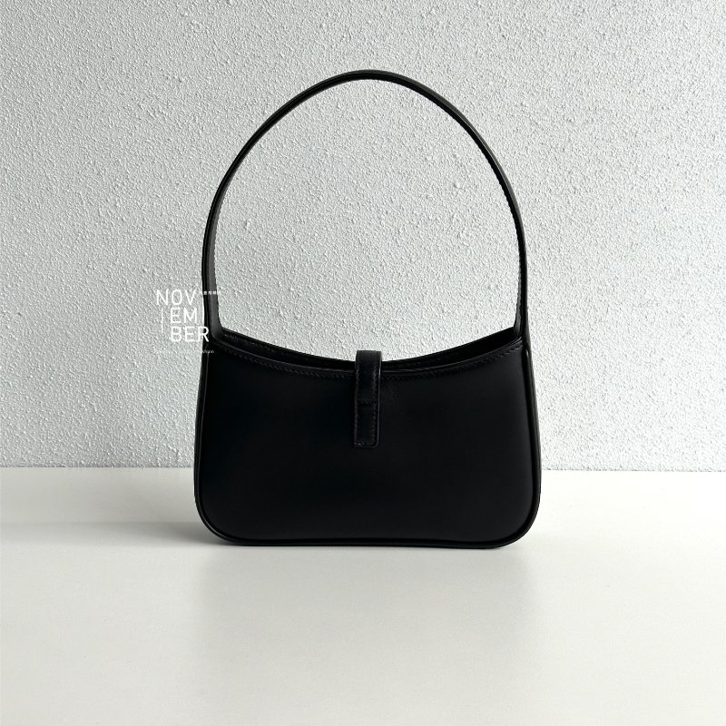 99新🆕 Saint Laurent YSL 聖羅蘭 Hobo腋下包 黑金-7