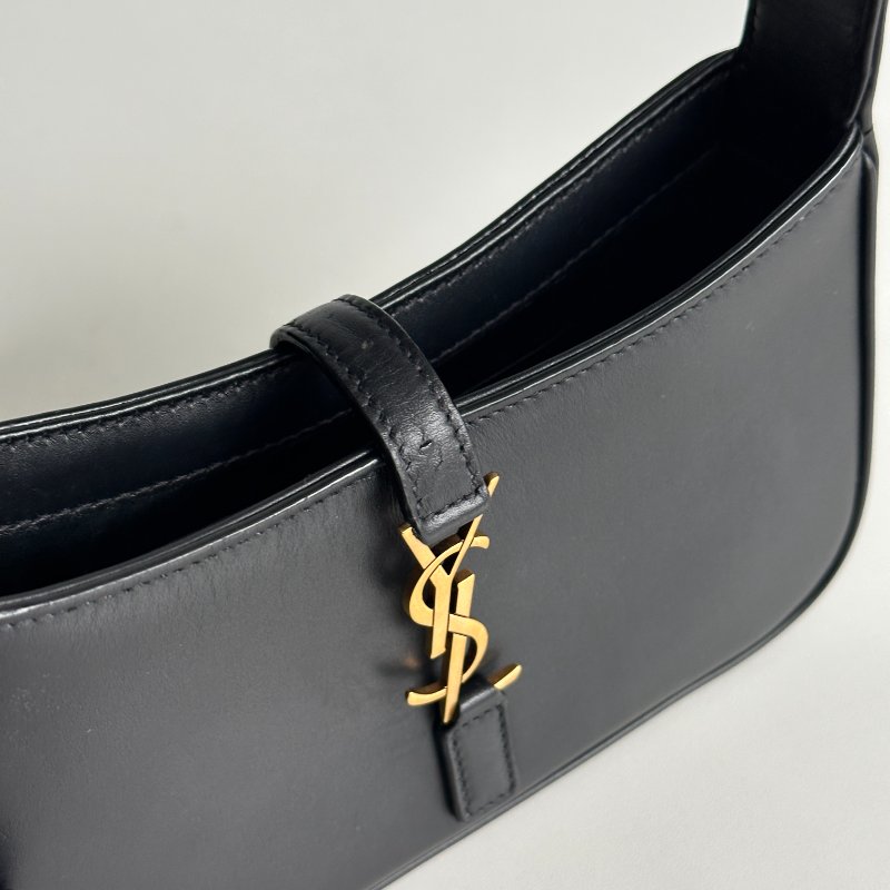 99新🆕 Saint Laurent YSL 聖羅蘭 Hobo腋下包 黑金-15