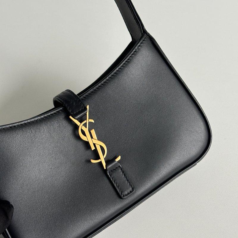 99新🆕 Saint Laurent YSL 聖羅蘭 Hobo腋下包 黑金-16