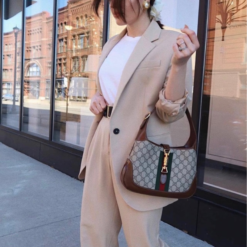 GUCCI 636706 Jackie 1961 古馳小型肩背斜背包-32